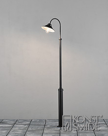 Vega pylväs, matta musta