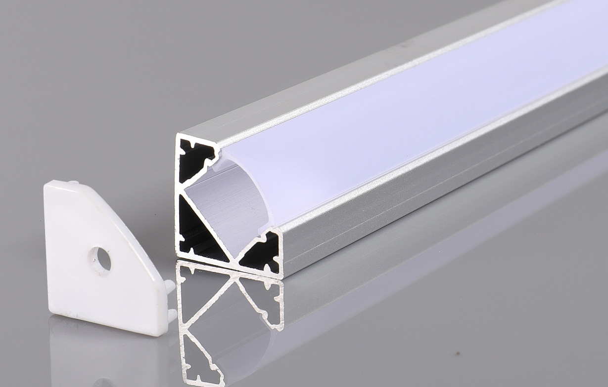 Alumiiniprofiili LED-nauhalle 2m kulma