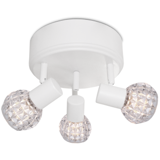 Kattovalaisin Beth 3-os valkoinen