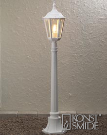 Firenze pylväsvalaisin valkoinen 7215-250