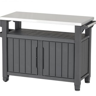 Curver grillin apupöytä/säilytyskaappi