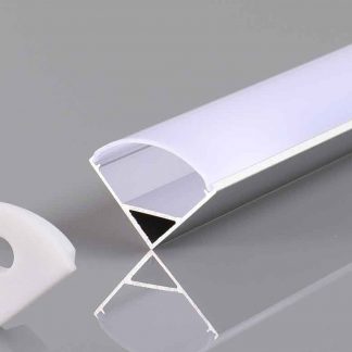 Alumiiniprofiili LED-nauhalle 2m kulma