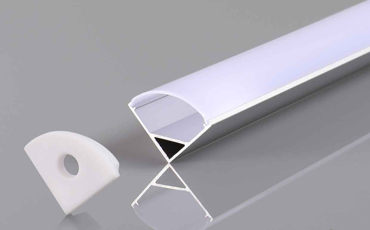 Alumiiniprofiili LED-nauhalle 2m kulma