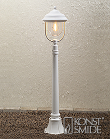 Parma pylväsvalaisin valkoinen 7225-250