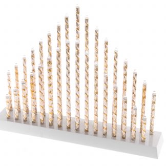 Pihla kynttelikkö hopea 33led