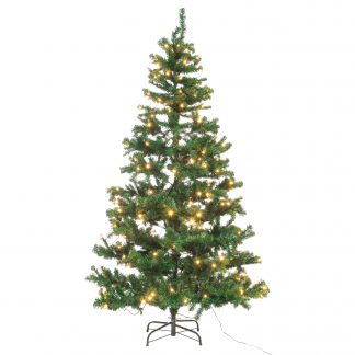 Joulukuusi vihreä valoilla 210cm 240led