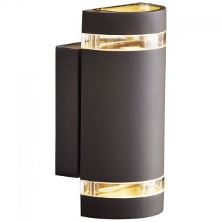 Focus seinävalaisin 2-os IP44 antrasiitti