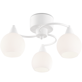 Iris 3-os kattovalaisin valkoinen