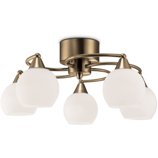 Iris 5-os kattovalaisin antiikkimessinki