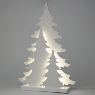 Metsä siluetti 44led lämminvalkoinen  66 cm korkea