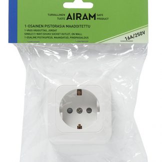 Pistorasia 1-os maadoitettu IP20