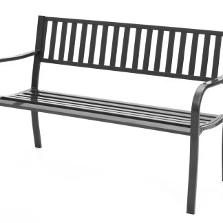 Puutarhapenkki harmaa