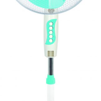 Lattiatuuletin valkoinen/sininen