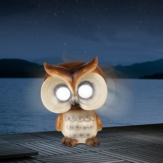 Aurinkokennovalaisin pöllö