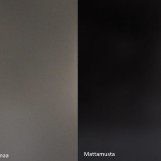 Alumocci sisustuslevy metallinharmaa / mattamusta 500x3050mm