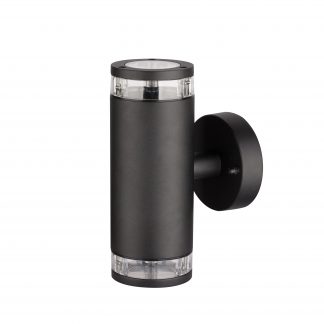 Led Energie seinävalaisin Bonn 2-os IP44 musta