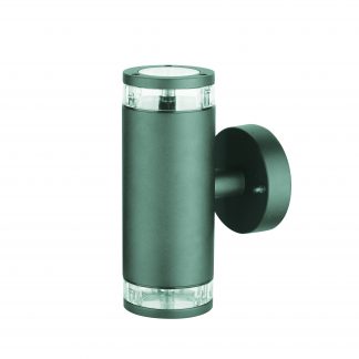 Led Energie seinävalaisin Bonn 2-os IP44 tummanharmaa