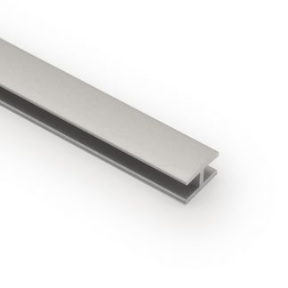 Laminaattilevyn jatkolista silver 4m