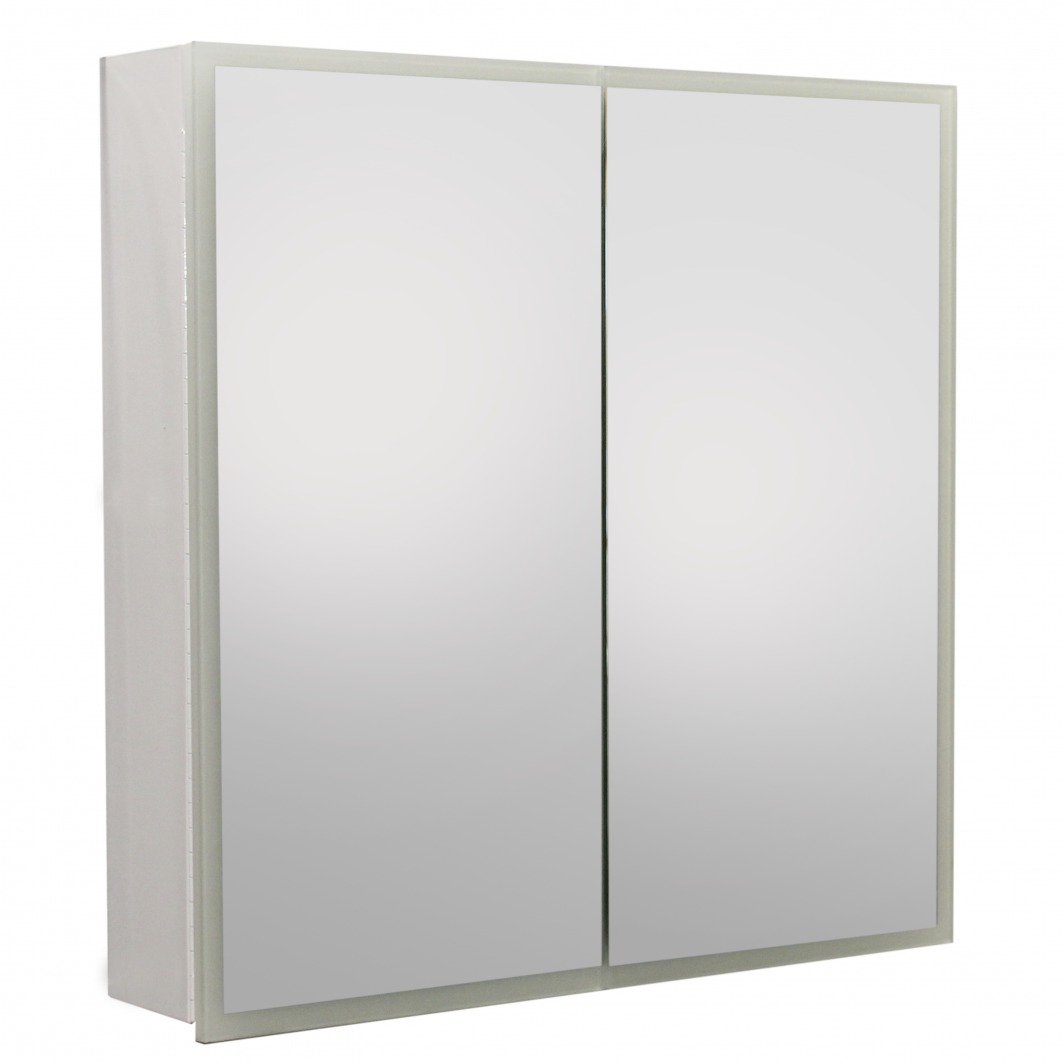 Parma LED-peilikaappi 29W, 2700lm, 4000K, 2 pistorasiaa, IP44 - Image 2