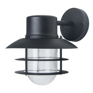 Jammy seinävalaisin alaspäin musta