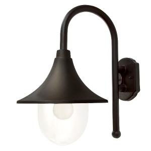 Turtola seinävalaisin IP44 musta