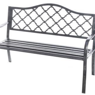 Puutarhapenkki Versailles hopea