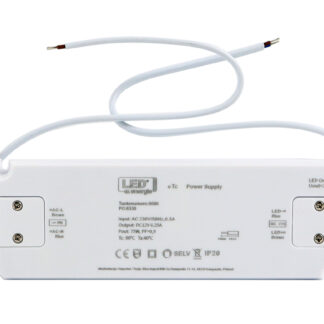 LED-muuntaja valonauhoille 12V 75W