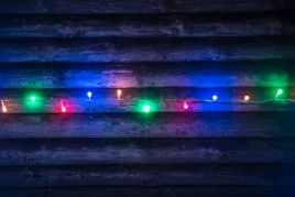 Pallovaloketju 120led Monivärinen IP44