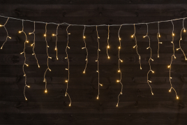 Valoketju Jääpuikko 600LED lämmin valkoinen IP44