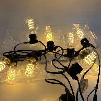 Valoketju kierre Filament kirkas 10LED IP44
