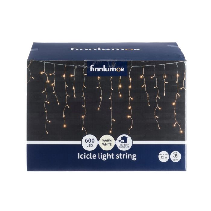 Valoketju Jääpuikko 600LED lämmin valkoinen IP44 - Image 3