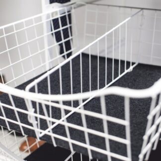 Välijakaja roller rullakiskokoriin 150mm valkoinen