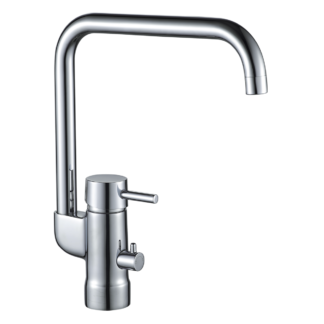 Keittiöhana Flux Recta kromi