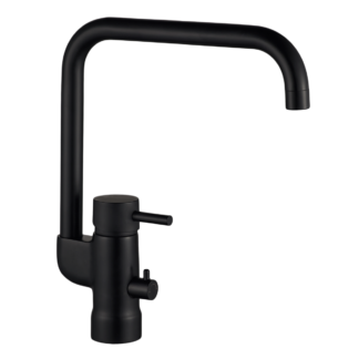 Keittiöhana Flux Recta mattamusta