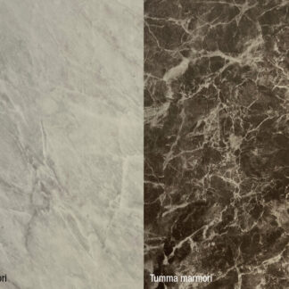 Alumocci sisustuslevy vaalea marmori / tumma marmori 500x3050mm