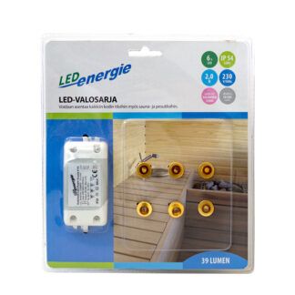 Led-valosarja 6-osainen IP 54