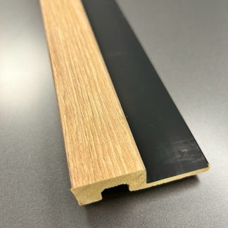 Päätypala uros Järnvik Fagus seinäpaneeliin