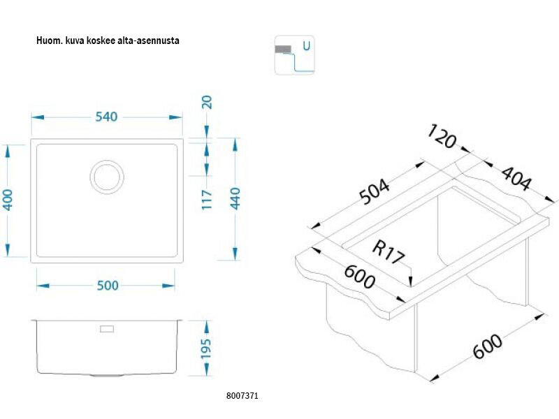 Teräsallas Kombino 50 FS - Image 3