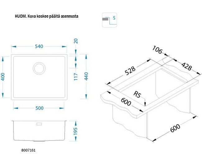 Teräsallas Kombino 50 FS - Image 2