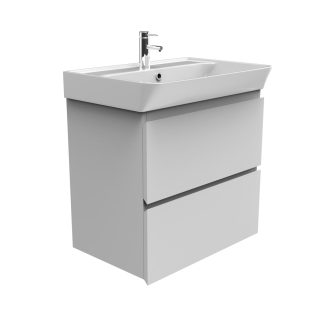 CREA allaskaappi vetolaatikostolla 60cm mattavalkoinen