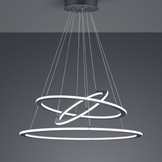 Durban LED riippuvalaisin 75W, 8900lm, 3000K, 80cm, antrasiitti