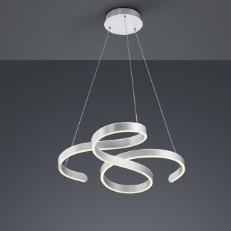 Francis LED riippuvalaisin 48W, 5600lm, 3000K harjattu alumiini