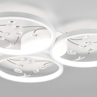 Trio Kattovalaisin Groovy 30 W valkoinen