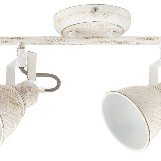 vivienne suunnattava kohdevalaisin  2-os antiikinvalkoinen