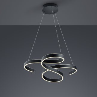 Francis LED riippuvalaisin 48W, 5600lm, 3000K antrasiitti