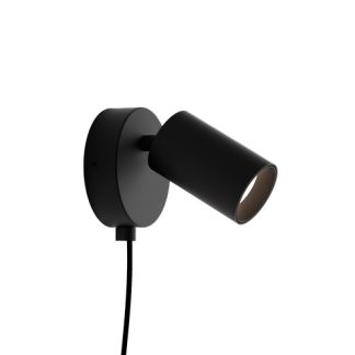 Seinävalaisin PRIMUS GU10 musta