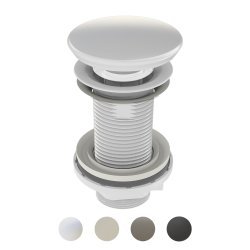 POPUP-pohjaventtiili ylivuotosuojattomille altaille