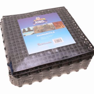 Aino Ritilämatto musta 30 x 30 cm,  10 kpl/pak