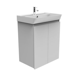 CREA Allaskaappi 60cm matta valkoinen