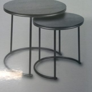 Paula sivupöytä 2-os musta